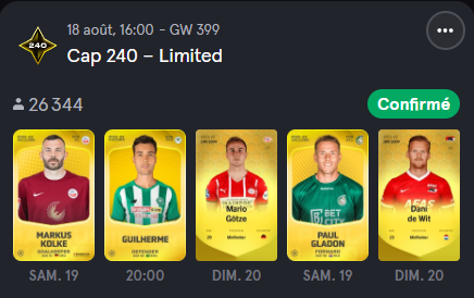 SwissCelticFC's tweet photo. 🔥3 équipes pour cette nouvelle GW 🔥
⚽️#Lamprou: 6 matchs-up intéressant pour un prix dérisoire. Acheté en 🟡et🔴
⚽️#Gladon : affronte le néo-promu qui vient de prendre une taule en ouverture
🎯#Kums: parce qu'il habitue à faire de jolis scores
Et vous, prêts ?
#sorare https://t.co/D4NkrMszWr