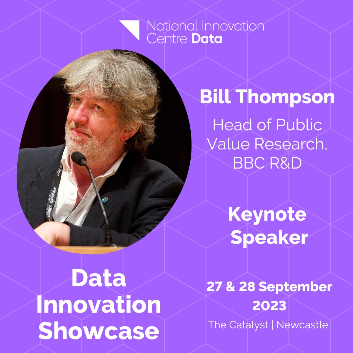 A reminder about The New ‘New Journalism‘: How Big Data and AI are Transforming the News - <a href="/billt/">Bill Thompson</a>'s keynote speech at the #DataInnovationShowcase! Bill is Head of Public Value Research at <a href="/BBCRD/">BBC Research & Development</a>, a tech journalist and a former studio expert on <a href="/BBCWorld/">BBC News (World)</a>’s <a href="/digitalplanet/">BBC Digital Planet</a>.