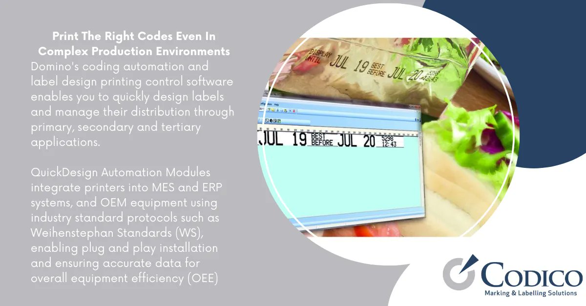 CodicoDist's tweet photo. The average person will make one error every 300 characters. These errors can affect the safety, compliance or security of a product. In fact, the number one cause of product recalls is labelling mistakes. #Barcode #ProductTraceability #ProductionLine https://t.co/ZFULTBOHt4 https://t.co/oqiHxGogvK