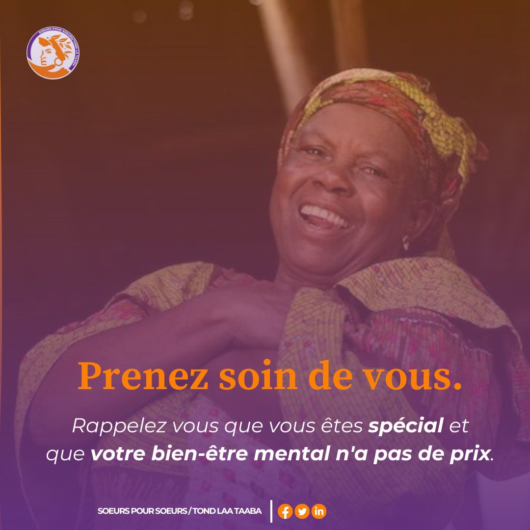 soeursprsoeurs's tweet image. En ce vendredi, Soeurs Pour Soeurs vous adresse un rappel chaleureux: 𝑷𝒓𝒆𝒏𝒆𝒛 𝒔𝒐𝒊𝒏 𝒅𝒆 𝒗𝒐𝒖𝒔, 𝒅𝒆 𝒗𝒐𝒕𝒓𝒆 𝒃𝒊𝒆𝒏-𝒆̂𝒕𝒓𝒆 𝒑𝒉𝒚𝒔𝒊𝒒𝒖𝒆 𝒆𝒕 𝒎𝒆𝒏𝒕𝒂𝒍 𝒂𝒗𝒆𝒄 𝒃𝒊𝒆𝒏𝒗𝒆𝒊𝒍𝒍𝒂𝒏𝒄𝒆. 

Parce que, vous êtes unique et spécial.
#BonVendredi
#FemmeForte