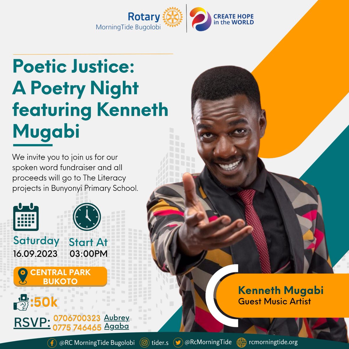 RicOkello's tweet photo. The proceeds from the fundraiser will go towards supporting @RcMorningTide's Literacy Projects in Bunyonyi Primary School, Fort Portal.
Reach out to @aubrey13agaba on 0706700323 or 0775746465 and be part of the initiative. @toro_belle
#CreateHopeInTheWorld #TiderLove https://t.co/y7X6AGDdAe