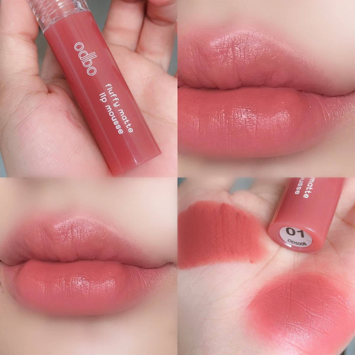 WiJupiter's tweet photo. เชียร์ให้ตำ💄รุ่นนี้ของodbo ลิปแมทท์เนื้อมูสที่ไม่แห้ง ไม่เน้นร่องปากจนเกินไป
เนื้อนุ่มเบลนแล้วฟุ้งสวยมากกกกก ✨💋 https://t.co/JQaHqRXULJ