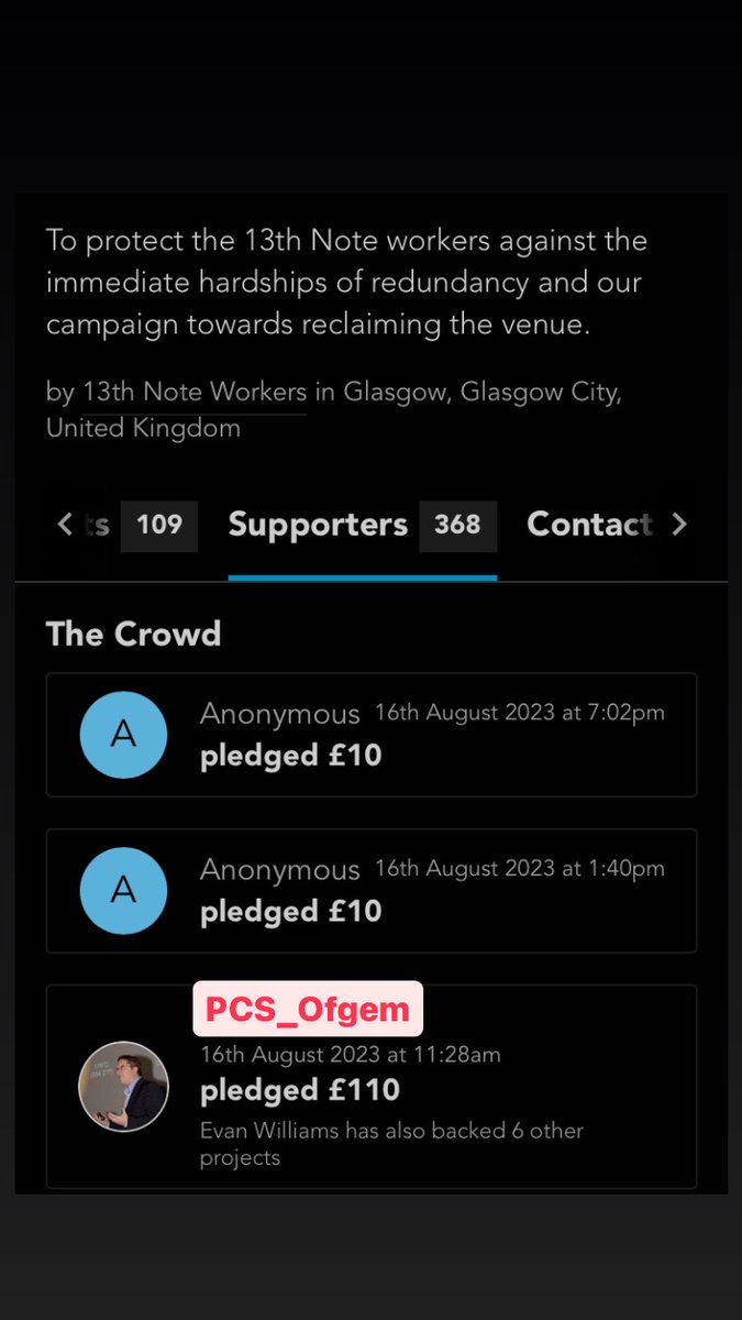 PCS_Ofgem's tweet photo. The numbers are finally in from our bowling fundraiser and we’re thrilled to send £110 to 13th note workers who unexpectedly found their workplace closed by the owner and their jobs lost during a dispute! We stand with you @FairHospitality #FairWorkFairPay https://t.co/oDNWvKuLaP