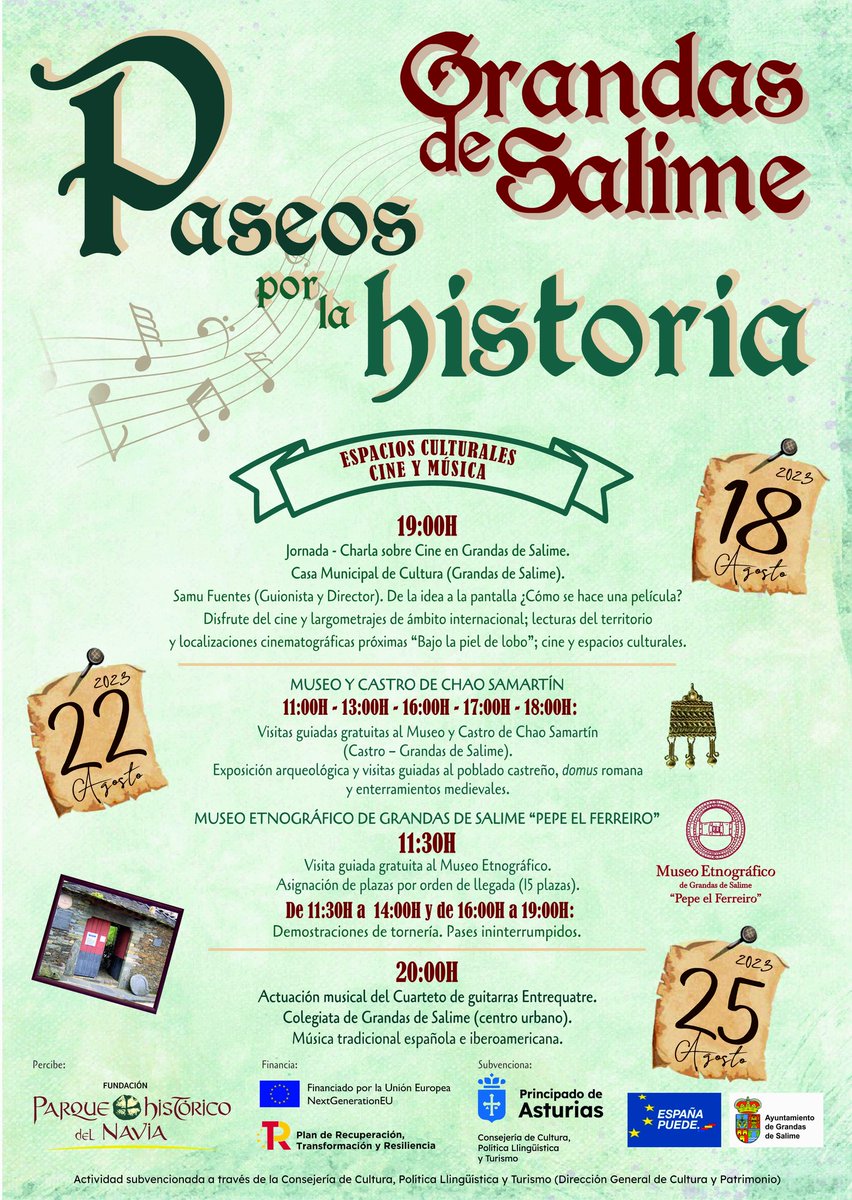 Labcinemateca's tweet photo. #Recomendación
"De la idea a la pantalla ¿Cómo se hace una película?" No te pierdas la charla que impartirá hoy el cineasta #SamuFuentes, a las 19h, en la Casa de Cultura de @GrandasSalime, una actividad organizada por la Fundación Parque Histórico del Navia. https://t.co/UXySMqYG7f