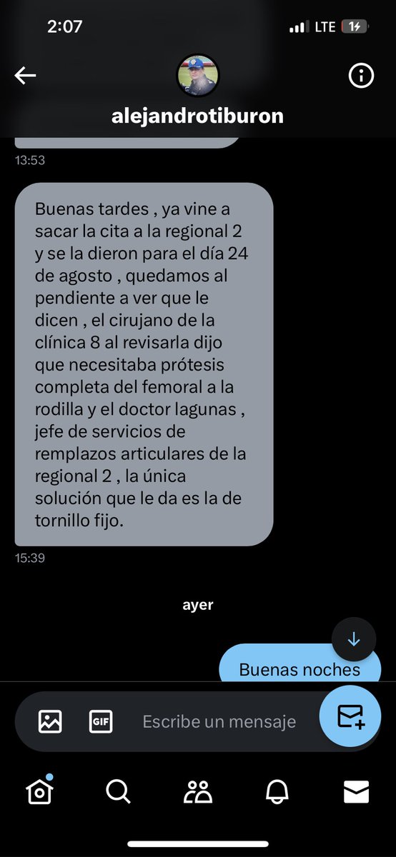 Con esta radiografía el especialista le da esperanza a María Guadalupe y el jefe de servicio quiere terminar con su movilidad, cuando hay una opción para que la paciente siga teniendo movilidad y calidad de vida <a href="/imssdigital/">IMSS Digital</a> <a href="/Tu_IMSS_CDMXSur/">IMSS CDMX Sur</a> <a href="/zoerobledo/">Zoé Robledo</a> #hgr2