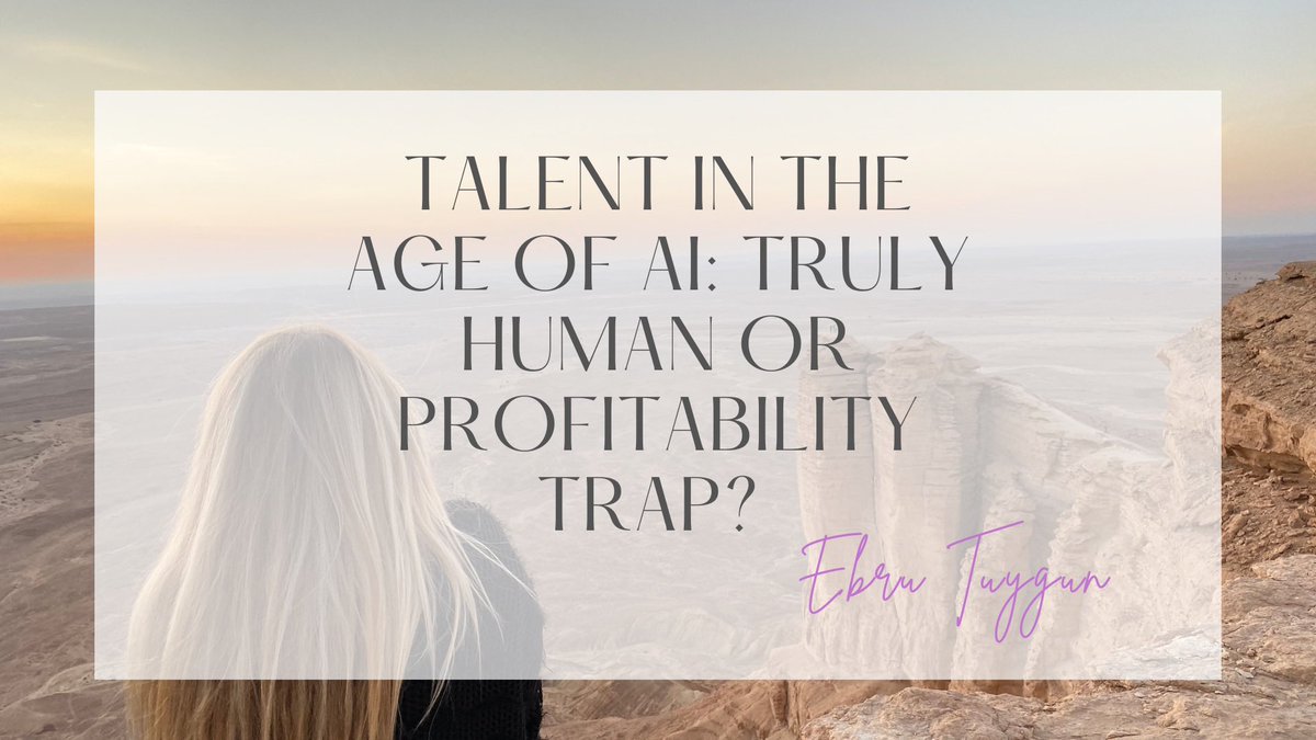 Is #human centricity buzz word or is it possible to live your #purpose and have sustainable #win? How companies can live their purpose and attract top #talent in the age of #AI?
🎙️🖋️Read here: shorturl.at/hlpDR