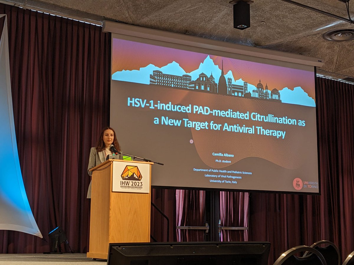 VIPLab at the International Herpesvirus Workshop! 
#IHW2023