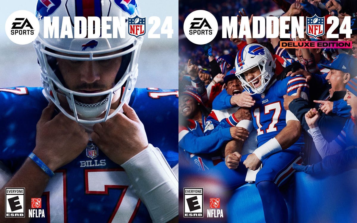 ZoneSportUS's tweet photo. 🏈 C'est aujourd'hui que sort officiellement Madden 24 ! Vous allez l'acheter cette année ? 🎮 https://t.co/kuvifGlXbg