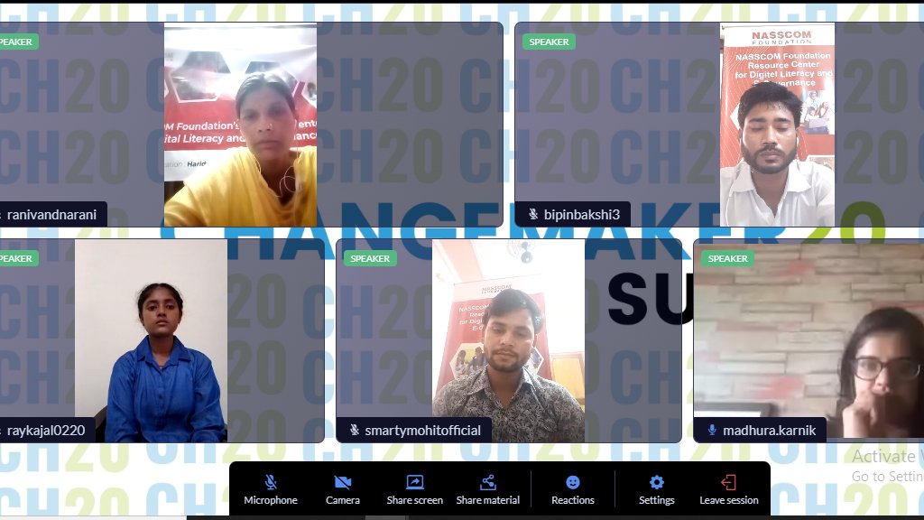 🌐 Exploring synergies between social protection, women's economic inclusion, and digital empowerment! Join the conversation as we delve into the transformative Haqdarshak model, leveraging digital literacy to empower women field agents. 💪📊 #Changemaker20