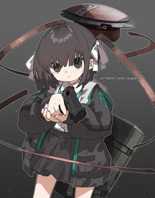 ほしさん(@ HOSHIBACKYARD)の遺失物統轄機構のファンアートです。#遺失物統轄機構 