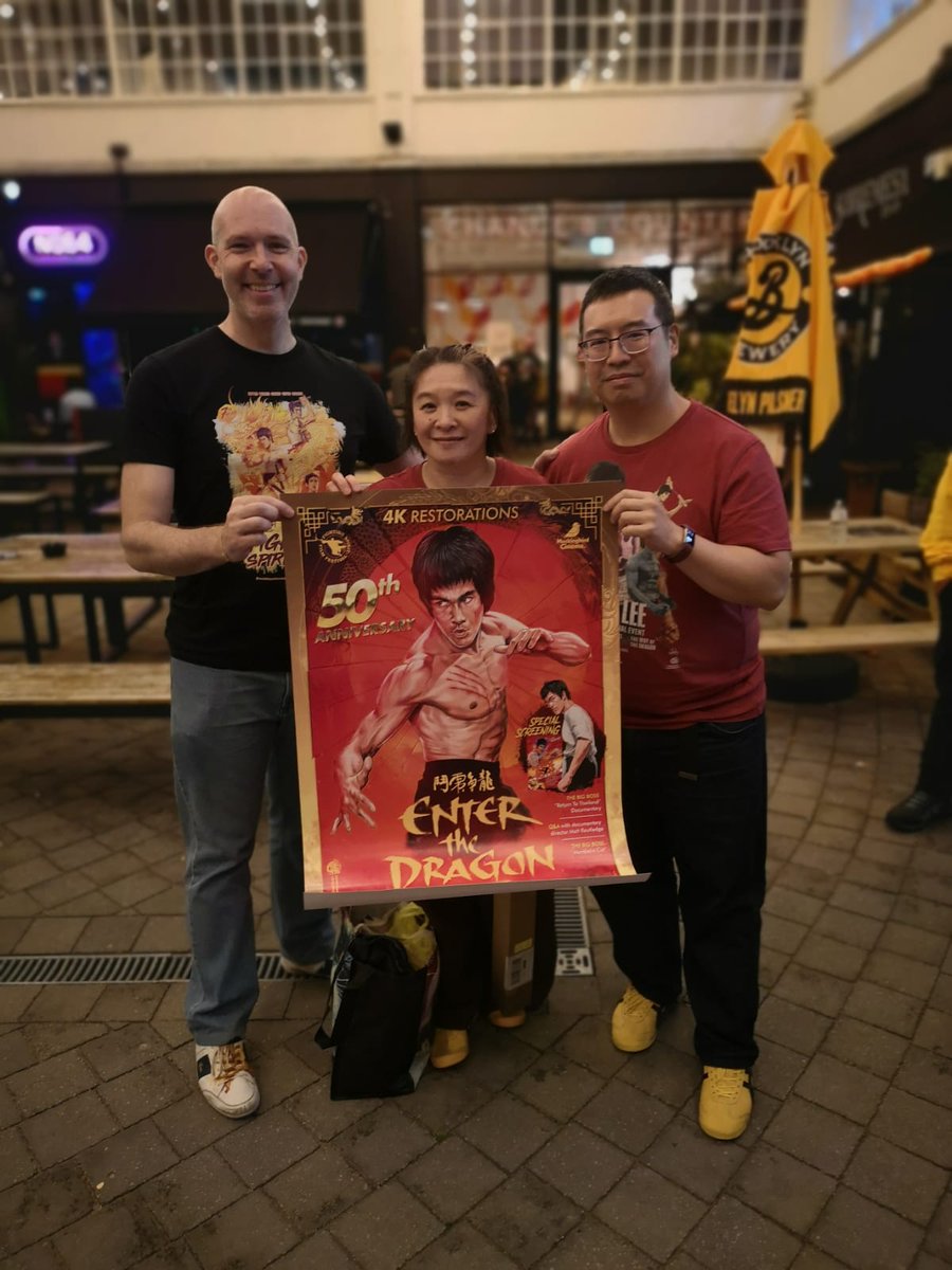 FSFilmFestival's tweet photo. Thank you to all our supporters/followers who made it down to #FSFF2023 @mockbirdcinema #Birmingham. Stay tuned for further info in #FSFF2023 #London!
#EnterTheDragon #enterthedragon50 #BruceLee #fightingspiritfilmfestival #mockingbirdcinema #birmingham #documentary #films https://t.co/R3qrsR97tm