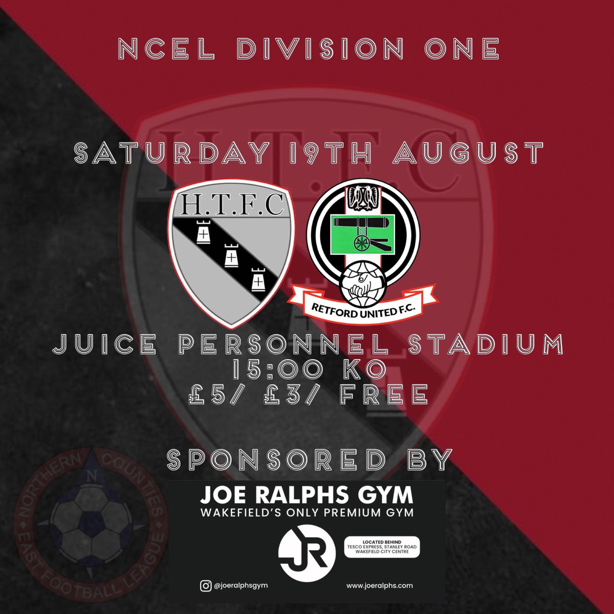 𝗠𝗔𝗧𝗖𝗛 𝗣𝗥𝗘𝗩𝗜𝗘𝗪

It’s the Tom Brook derby (without the man himself as he selfishly got married before checking the fixtures)! A few other familiar faces in the <a href="/RetfordUnited/">Retford United</a> side as well.

Hope to see you all there! 

⚫️🔴