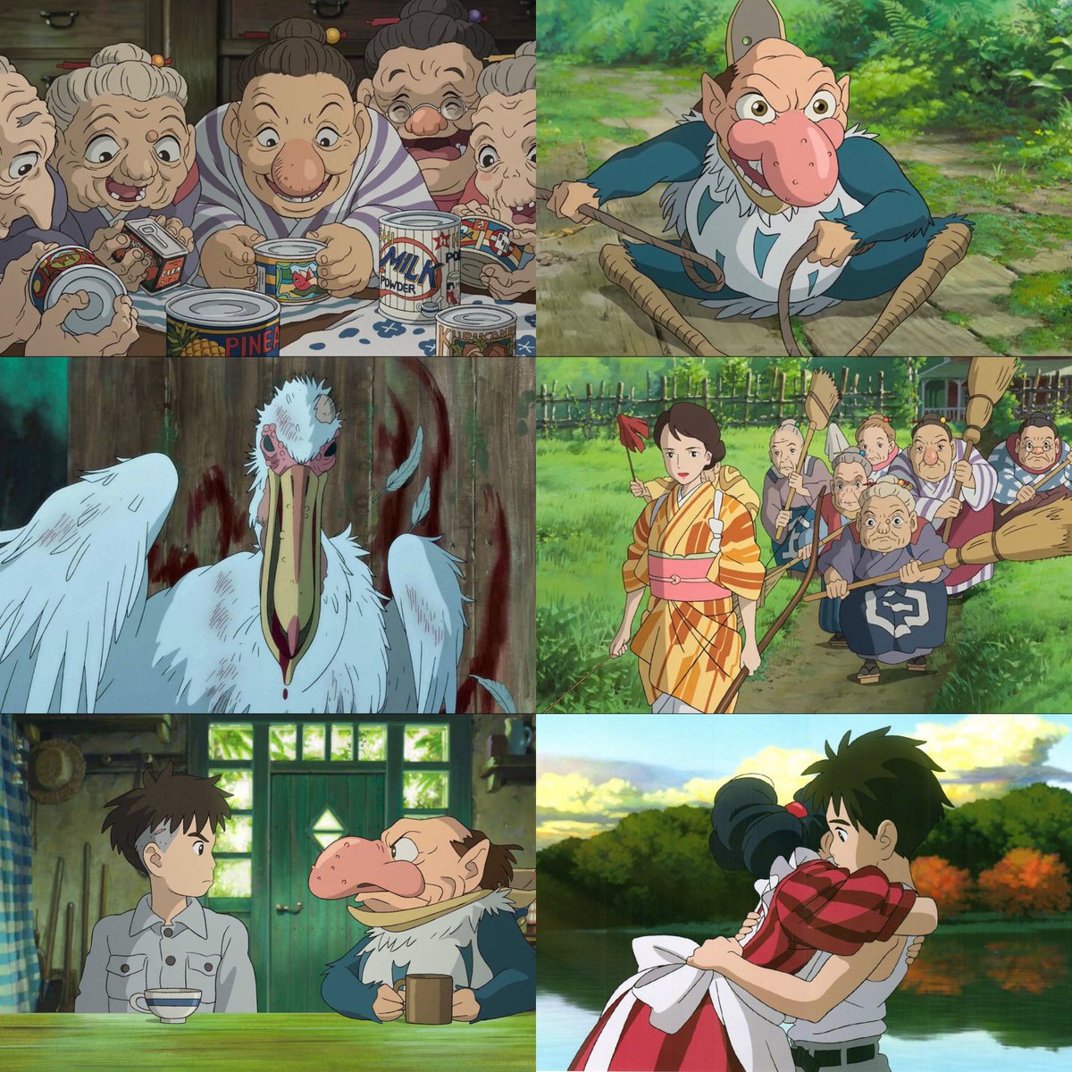 anime_'s tweet image. New images from Hayao Miyazaki’s new movie ‘THE BOY AND THE HERON’.