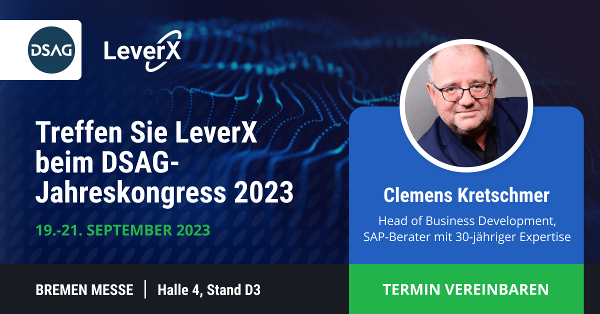 SAP S/4HANA #Migration , SAP #AMS, Transformation &amp; #ChangeManagement, SAP ISBN, #PLM, #DSC, SAP Implementierung &amp;Customization, #Mobile Application #development , Web Design &amp; #UX/UI, #ChatGPT , #IoT u.a.m.- wir freuen uns, Sie zu beraten! 
▶ bit.ly/47pLWHcIhr 
Ihr LeverX