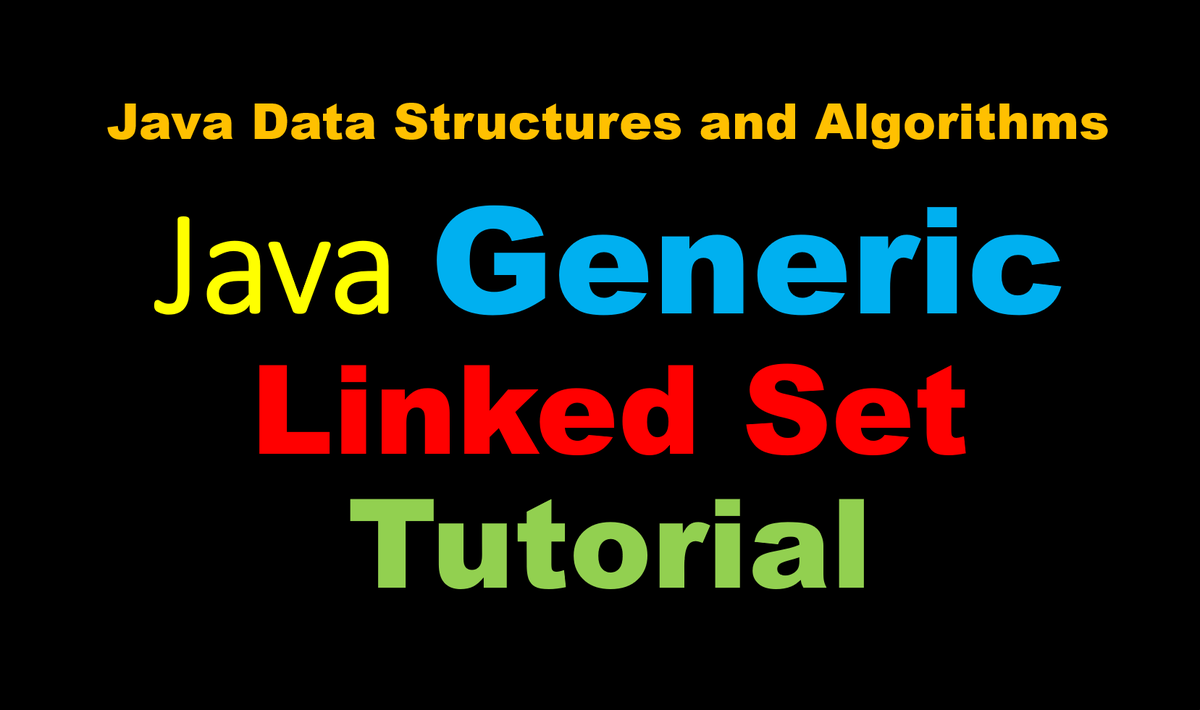 CodingHelpLine's tweet image. Java Generic Linked List Based Set Tutorial
#Java #DataStructures and #Algorithms
codinghelpline.org/java-generic-l…