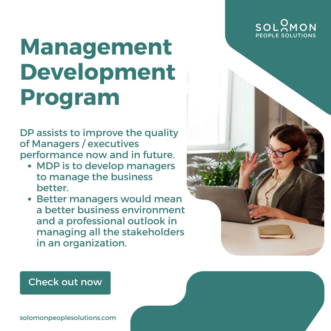 solomonENABLES's tweet photo. Develop your leadership skills and learn to confidently manage across your organization in Solomon People Solutions MDP Training.
For more details visit :https://t.co/ejapSbH90d
#management #managementtraining #managementdevelopment #managementdevelopmentprogram https://t.co/03yBPEaCoT