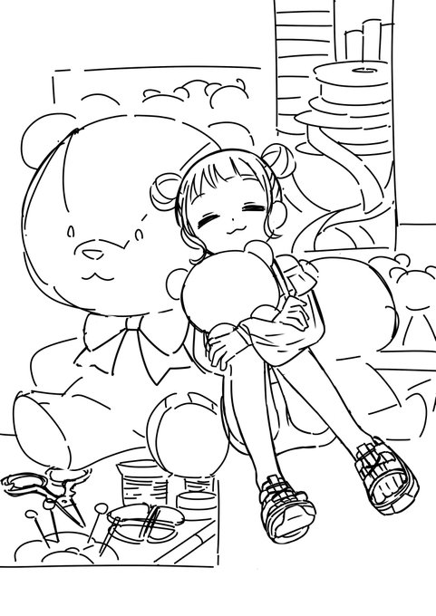もふもふ
#wip 