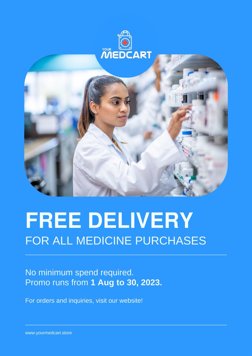 'Your trusted online pharmacy for all your medication needs. Quality, convenience, and care delivered to your doorstep. 💊🌍 #HealthcareAtHome #PharmacyOnline'