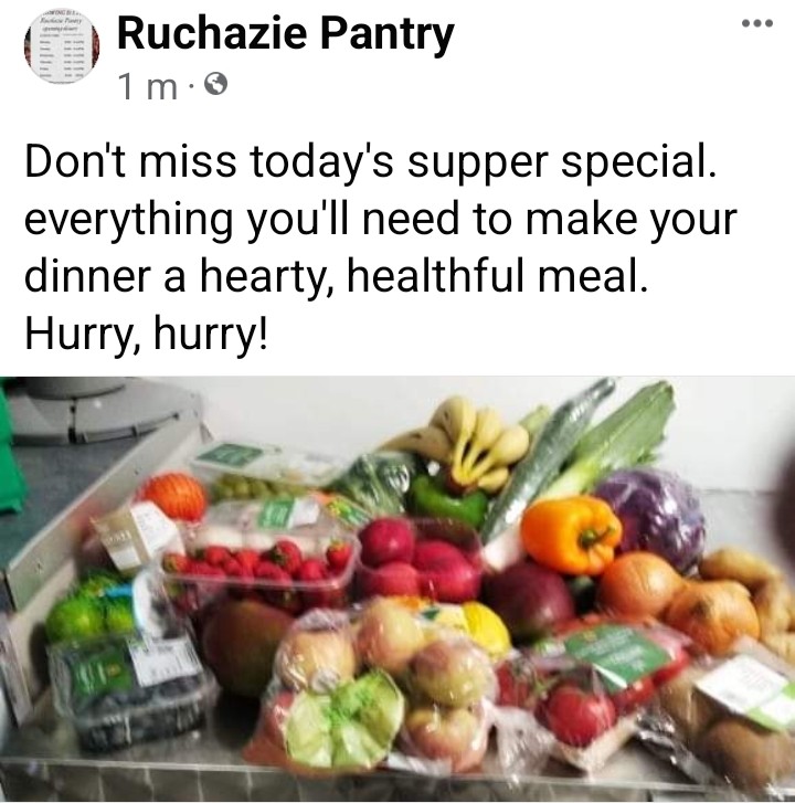RuchaziePantry (@ruchaziep) on Twitter photo #surplusefood
#HealthyFood
#money-saving
<a href="/TSPNOnline/">TSPN</a>
<a href="/FareShareUK/">FareShare</a>
<a href="/SunnysidePri/">Sunnyside Primary</a>
<a href="/AvenueEndPS/">Avenue End Primary</a> @StRoLAttain
<a href="/RuchazieHA/">Ruchazie HA</a> #surplusefood
#HealthyFood
#money-saving
<a href="/TSPNOnline/">TSPN</a>
<a href="/FareShareUK/">FareShare</a>
<a href="/SunnysidePri/">Sunnyside Primary</a>
<a href="/AvenueEndPS/">Avenue End Primary</a> @StRoLAttain
<a href="/RuchazieHA/">Ruchazie HA</a>