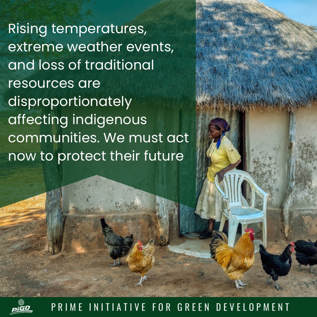 Rising temperatures, extreme weather events, and loss of traditional resources are disproportionately affecting indigenous communities. We must act now to protect their future. #ClimateChange #IndigenousVoices