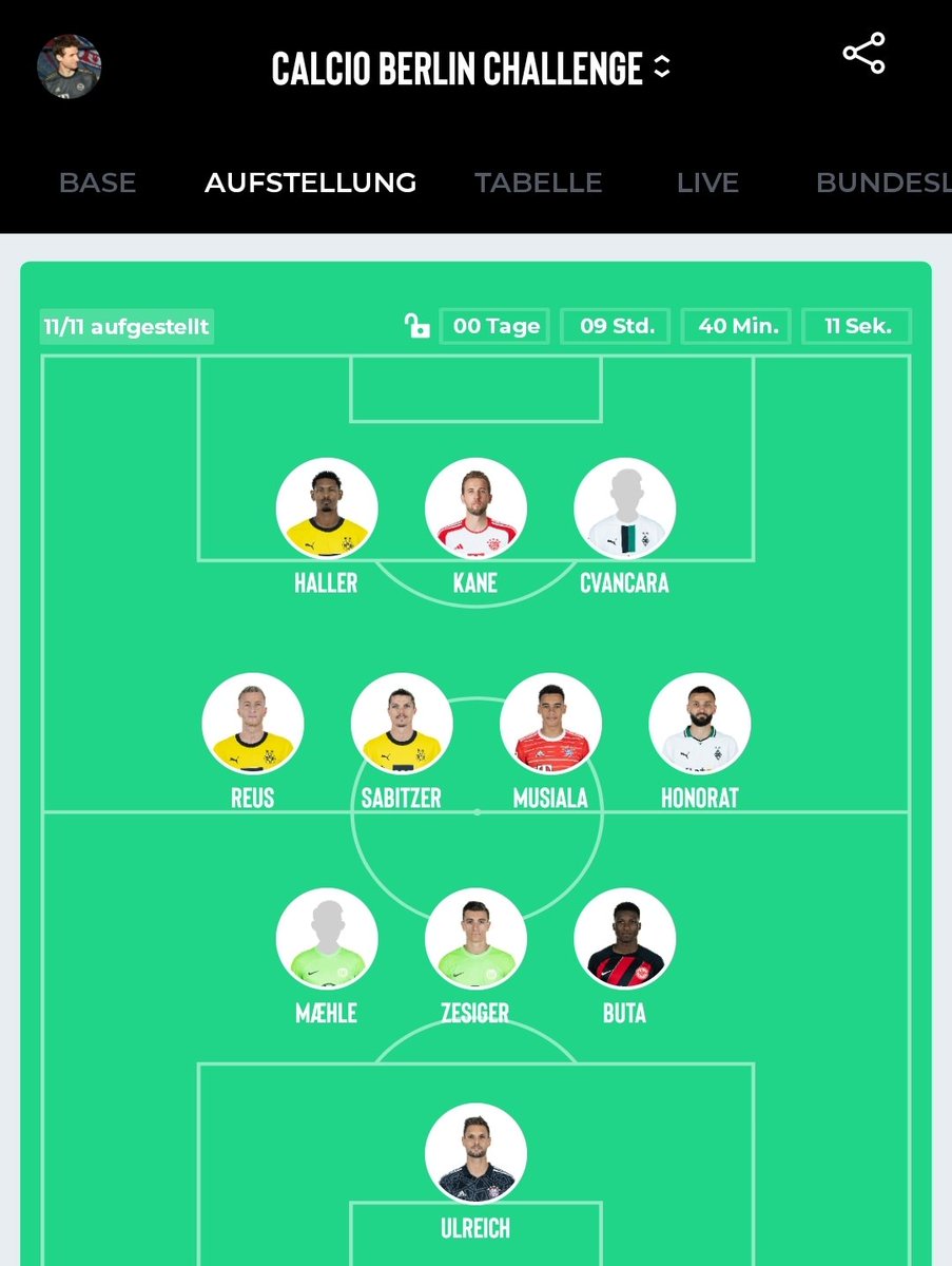 Ich ja so bereit! <a href="/chrrkr/">Christoph Kröger</a> <a href="/BrudiVoeller/">NicoHeymer</a> <a href="/levins0hn/">Niklas Levinsohn</a> <a href="/Kickbase_DE/">Kickbase 🇩🇪</a>