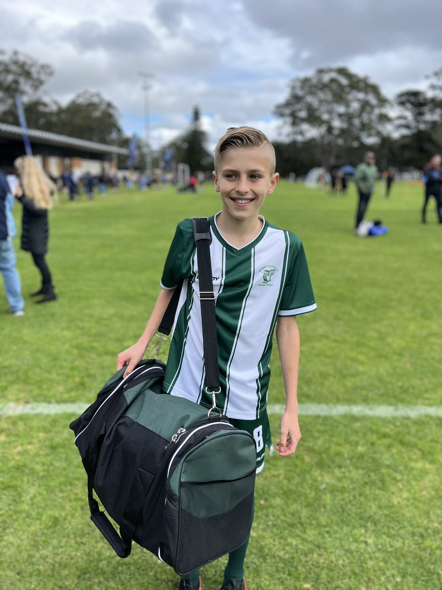 My boy made the NSW PSSA soccer team. National Championships here we come! Beyond proud 🙏🏻😊<a href="/nswpssa1/">NSWPSSA</a>