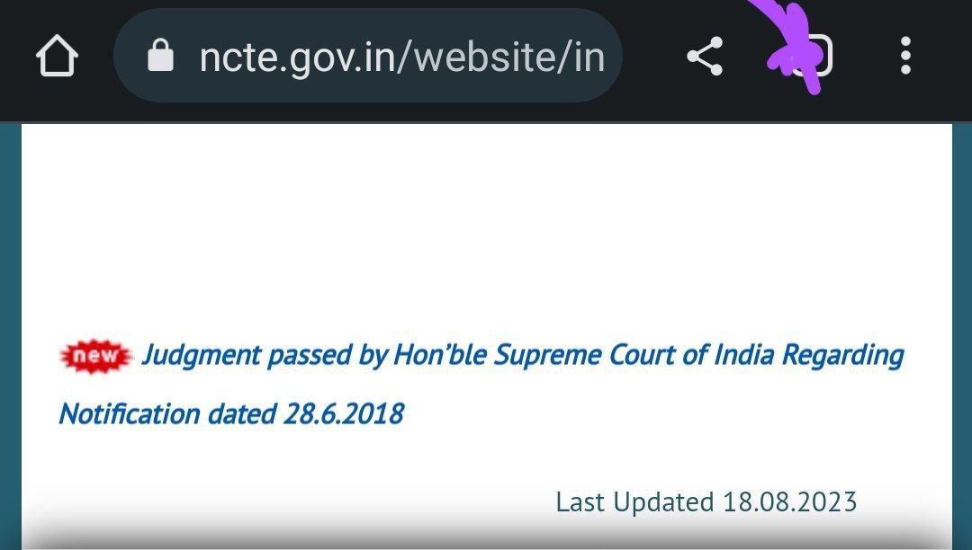 7. आपके ऊपर आज की प्रेस कॉन्फ्रेंस पर contempt of court बनता है। 
सरकार के AG से राय लो। 
NCTE ने अपनी website पर फैसला डाल दिया 
मान लिया तब ही तो
8. आप कैसे कह सकते हो की bed या NCTE Review Petition लगाएगी। भड़काने का काम बंद करो। 
फैसला पूरा पढ़ो। Legal dept से राय लो। 
4/4