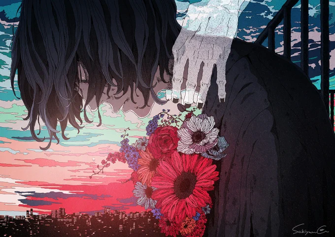 汚いものでも花として描けば、花は綺麗です 