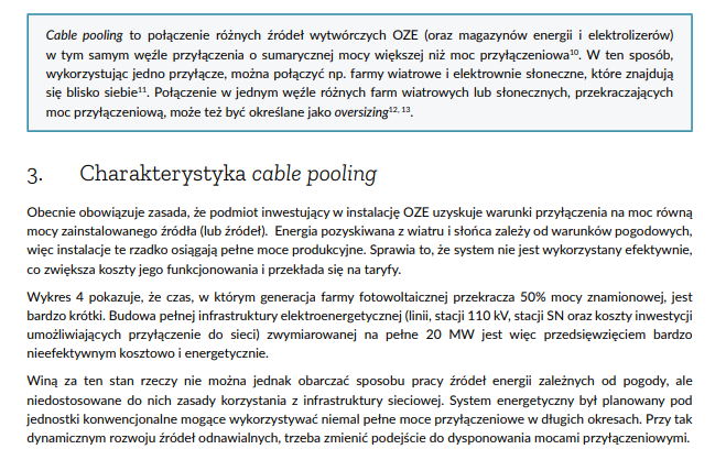ForumEnergii's tweet photo. Cable pooling, czyli łączenie źródeł OZE w ramach jednej infrastruktury sieciowej, coraz bliżej. Ustawy wprowadzające to rozwiązanie czekają na podpis prezydenta. #CablePooling przyspieszy rozwój OZE w Polsce. Dowiesz się więcej z raportu @ForumEnergii
👉 https://t.co/iNpbJGa7EM https://t.co/iaKXX1F28l