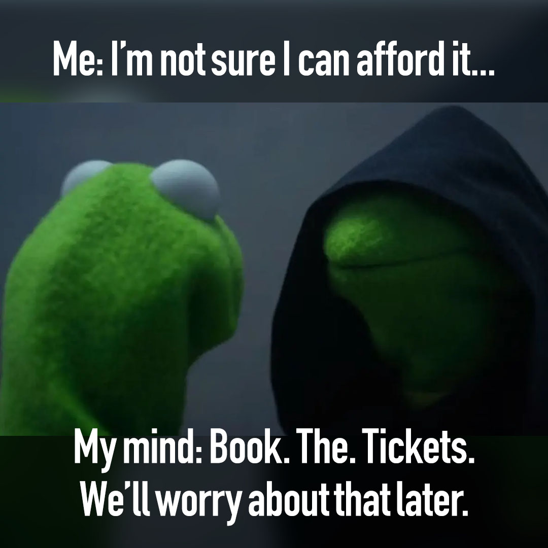 😉 When the adventure awaits!

Book your train tickets with NO fees here: redspottedhanky.com