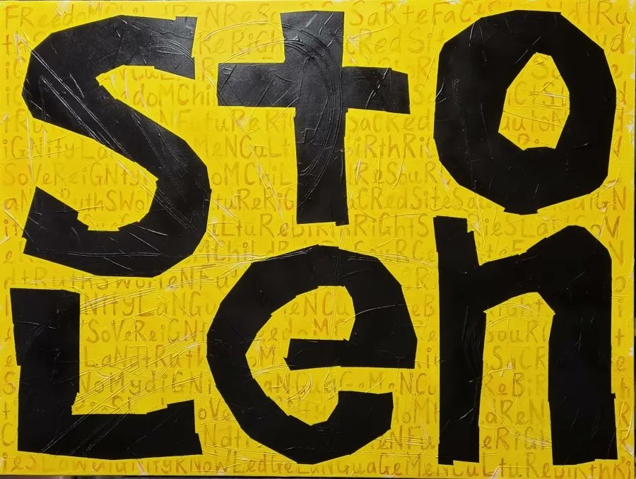 We are excited to share that Darren Blackman, renowned artist and proud Gureng Gureng\Gangalu man won the Innovation Award at the CIAF 2023 Art Awards. In 2021, Darren won the First Nations Artist Award in Flying Arts' Queensland Regional Art Awards, with his piece Stolen.