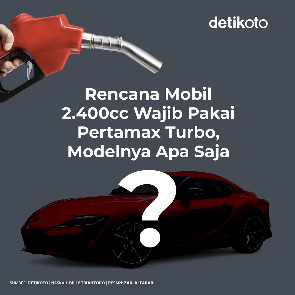 detikoto's tweet image. Gas buang kendaraan dituding menjadi salah satu penyebab polusi udara. Demi mengurangi polusi udara khususnya di Jakarta, maka mobil di atas 2400 cc pun diminta untuk memakai BBM beroktan tinggi sekelas Pertamax Turbo.😎 

#pertamaxturbo #bbm #polusiudara #detikoto #otomotif