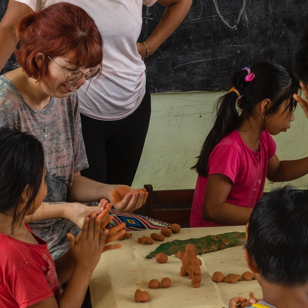 _WavesOfChange_'s tweet photo. Some more photos from our animations workshops in #Estirón 
We cant wait to show you what everyone  has made! 
📷 by @murayaripatrick 

@anthrocami @sophiemakesbooks
Waves of Change funded by @thebritishacademy https://t.co/CPmK87WgdB