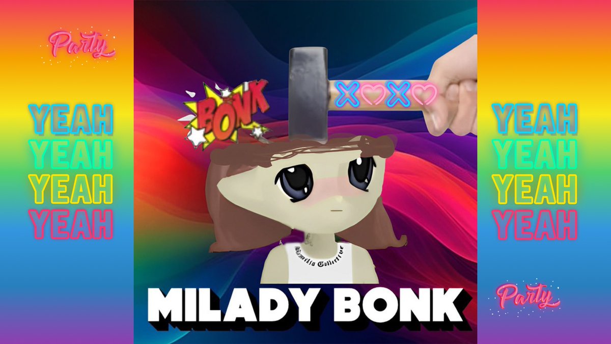 Miladybonk_eth's tweet photo. Milady Bonk Official is now live

CA: 0x21d337a6a277ea50b97058940115af60e7cadfa4

Chart: https://t.co/LAsV38e1rk

TG: https://t.co/2oizws0Yfw

Website: https://t.co/Ri30GWrzWt

#MiladyBonk #MIBO #Milady #Bonk #Ethereum #ETH https://t.co/eeiA8zuQu2