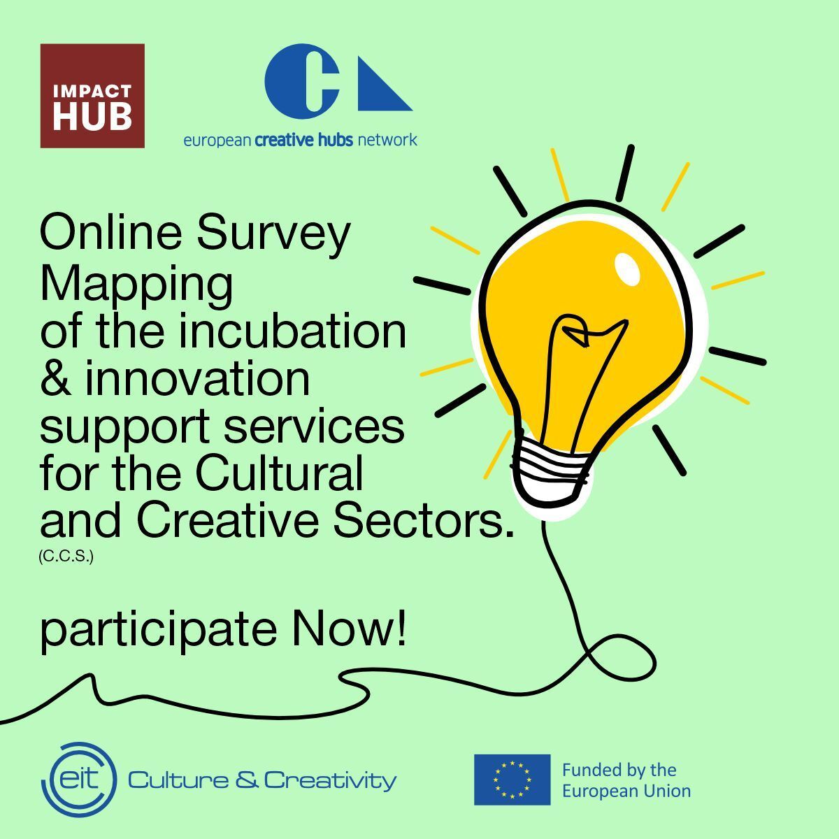 📣 Calling incubator & hub experts! Join us to shape incubation success. Your input will define CCSI incubators' future in Europe. Take the survey now! 🌟 Spread the word and pave the path for impactful practices. 🔗 Survey: form.jotform.com/231231988639971