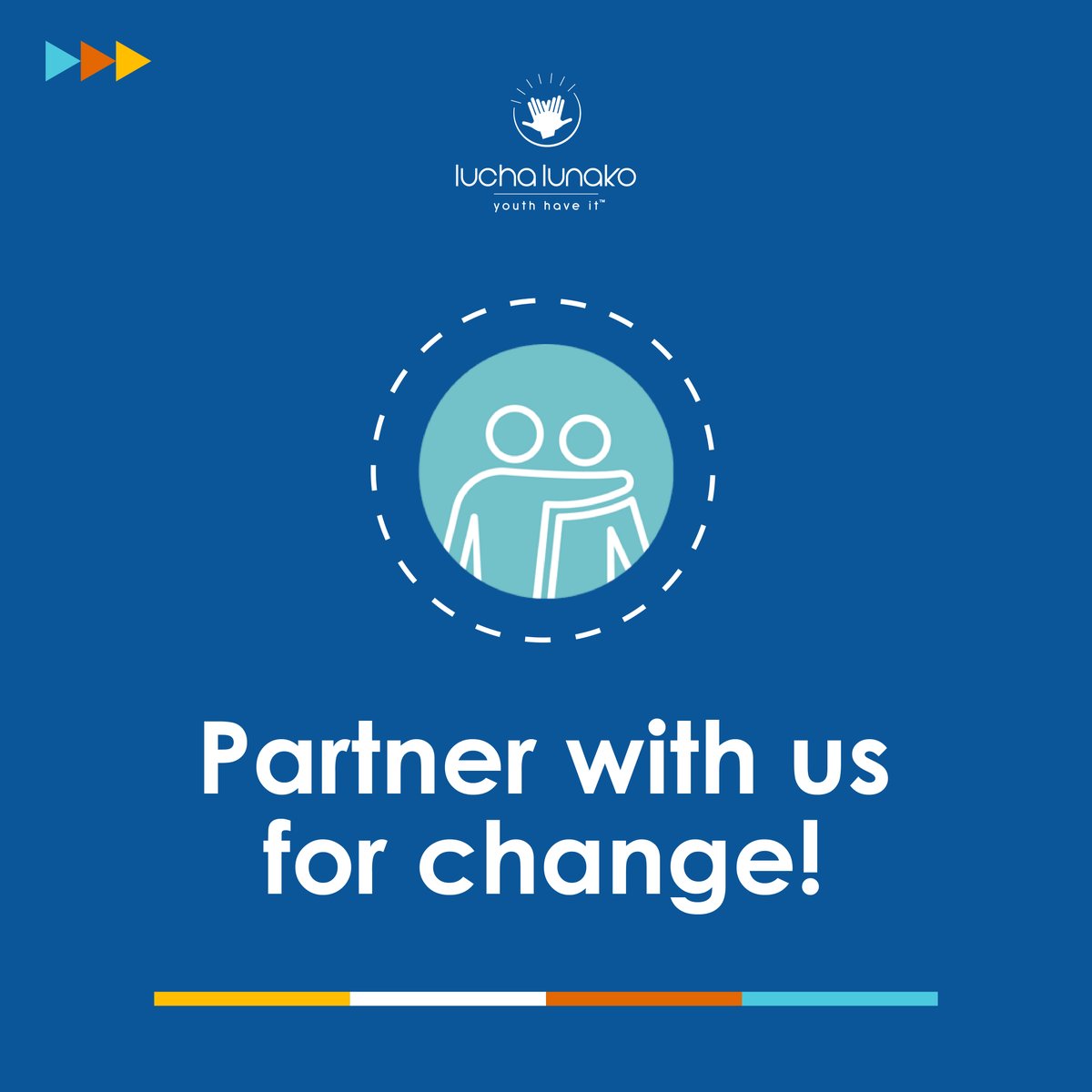 We measure our success through our partnerships, the organisations we collaborate with and the ability of the youth we’ve supported to progressively shape their lives. 
Partner with us today: luchalunako.com/get-involved/