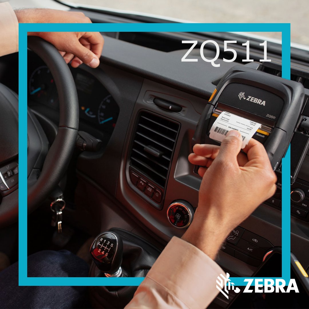 The <a href="/ZebraTechnology/">Zebra Technologies</a> ZQ511 Mobile Printer can withstand substantial drops and are suitable for usage in the harshest of environments 🌦️

With the latest connectivity options and user-friendly functionality✔️

#ZebraPartner #ZQ511 #FieldServices