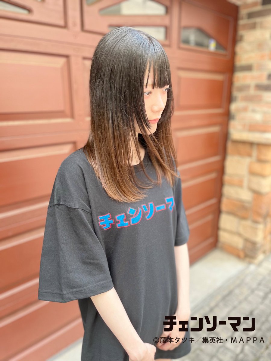 チェンソーマン×原田ちあき》 【コラボ商品情報】 ・Tシャツ(白/黒、各