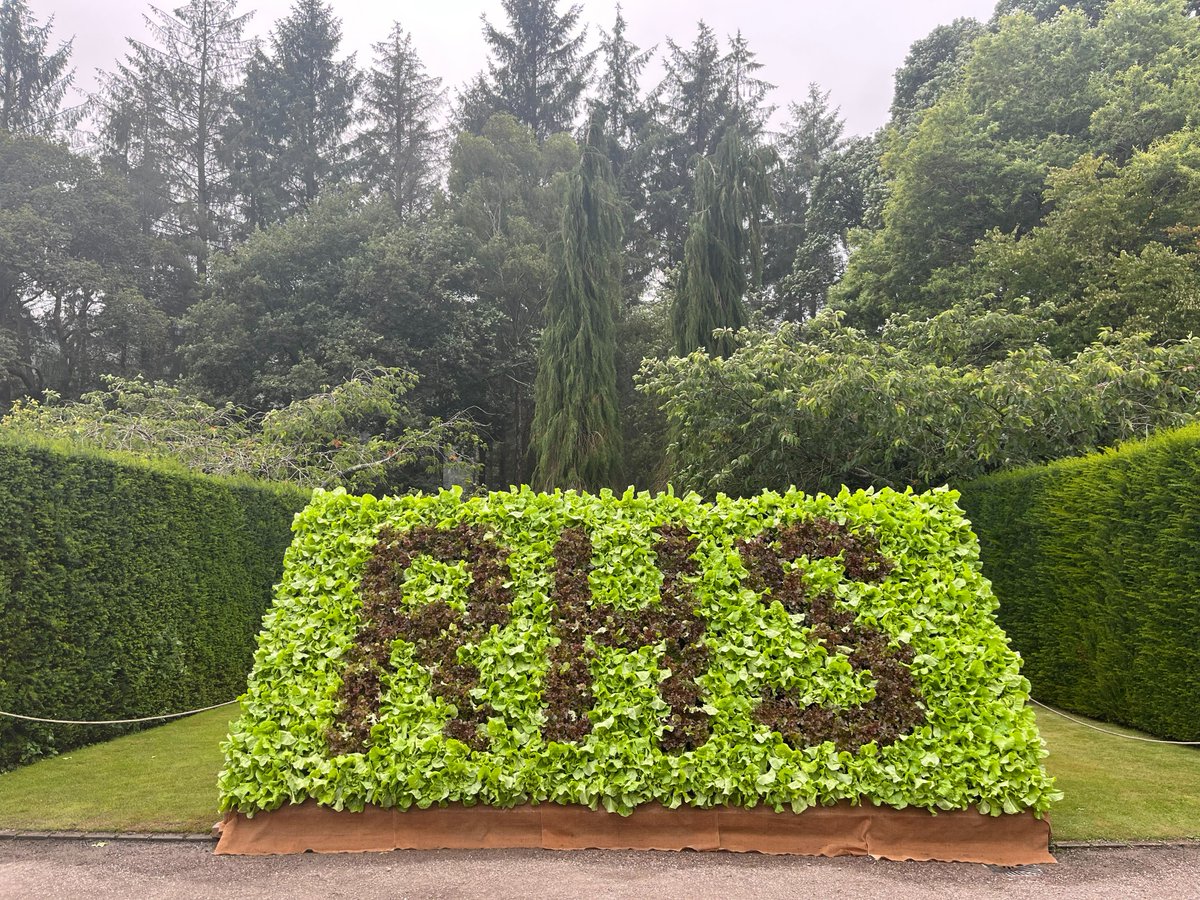 What better way to celebrate the <a href="/RHS_Rosemoor/">RHS Garden Rosemoor</a> Flower Show than a lettuce mosaic created by our amazing gardening team! 

From floral displays and specialist nurseries to demonstrations and inspiring ideas, join us until Sunday 🌸  

Full schedule here: rhs.org.uk/gardens/rosemo…