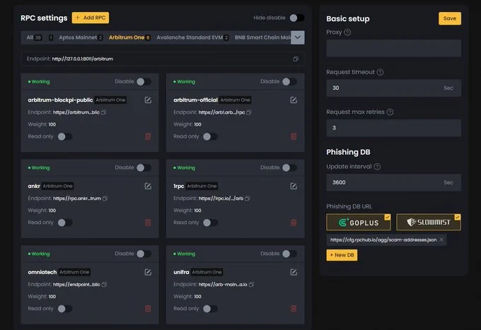 Hurricanego1's tweet photo. You can add as many RPC nodes as you want, for a better experience on #BSC #APTOS https://t.co/jqYGlVNecS