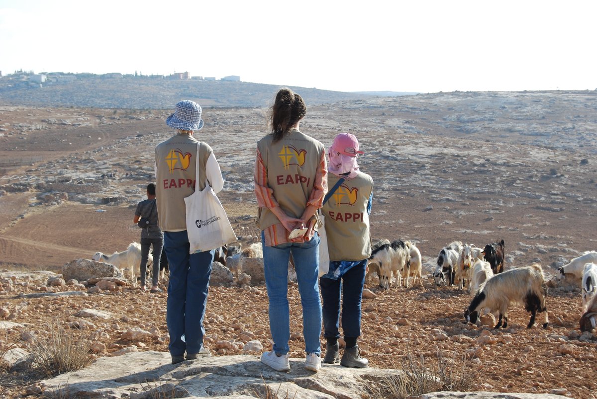 Med ett ökat tryck på sårbara palestinska samhällen på Västbanken och i östra Jerusalem, ser vi att behovet av preventiv närvaro är större än någonsin.
Vi rekryterar följeslagare för utresa under 2024. Sista ansökningsdag är på söndag!
foljeslagarprogrammet.se/engagera-dig/b…
#SlåFöljeFörFred