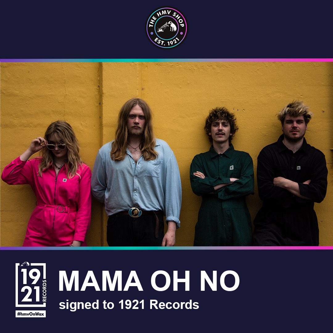 🧯Super stoked! Mega news!
For Local band MAMA OH NO!
.
hmv’s @hmvtweets “1921Records” are releasing an album on vinyl!
.
 “Mamasaurus” on Friday 27th October.
.
Pre-Order now⬇️
🦖 hmv.com/store/music/vi…
.
Playing Live here Sat. 26th August 3pm
#hmvLiveAndLocal
#hmvOnWax