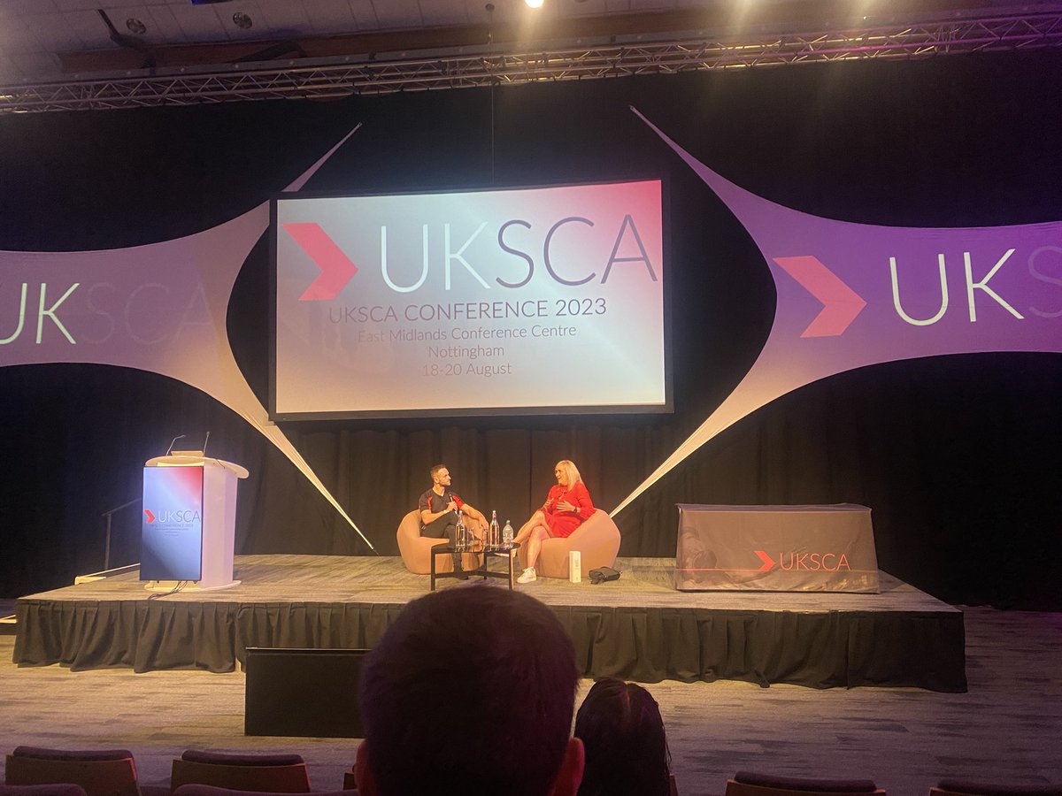 Great start to the @UKSCA conference.