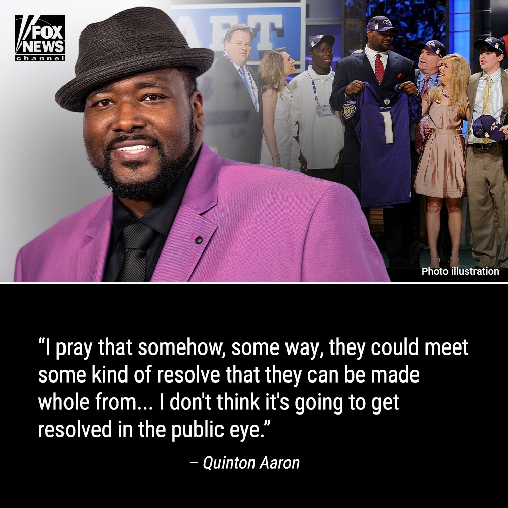 Fox News (@foxnews) on Twitter photo BITTER BATTLE: ‘Blind Side’ actor <a href="/QuintonAaron/">Quinton Aaron</a> says "blows that have been thrown" in Oher feud are "shocking" trib.al/T6NtX0j BITTER BATTLE: ‘Blind Side’ actor <a href="/QuintonAaron/">Quinton Aaron</a> says "blows that have been thrown" in Oher feud are "shocking" trib.al/T6NtX0j