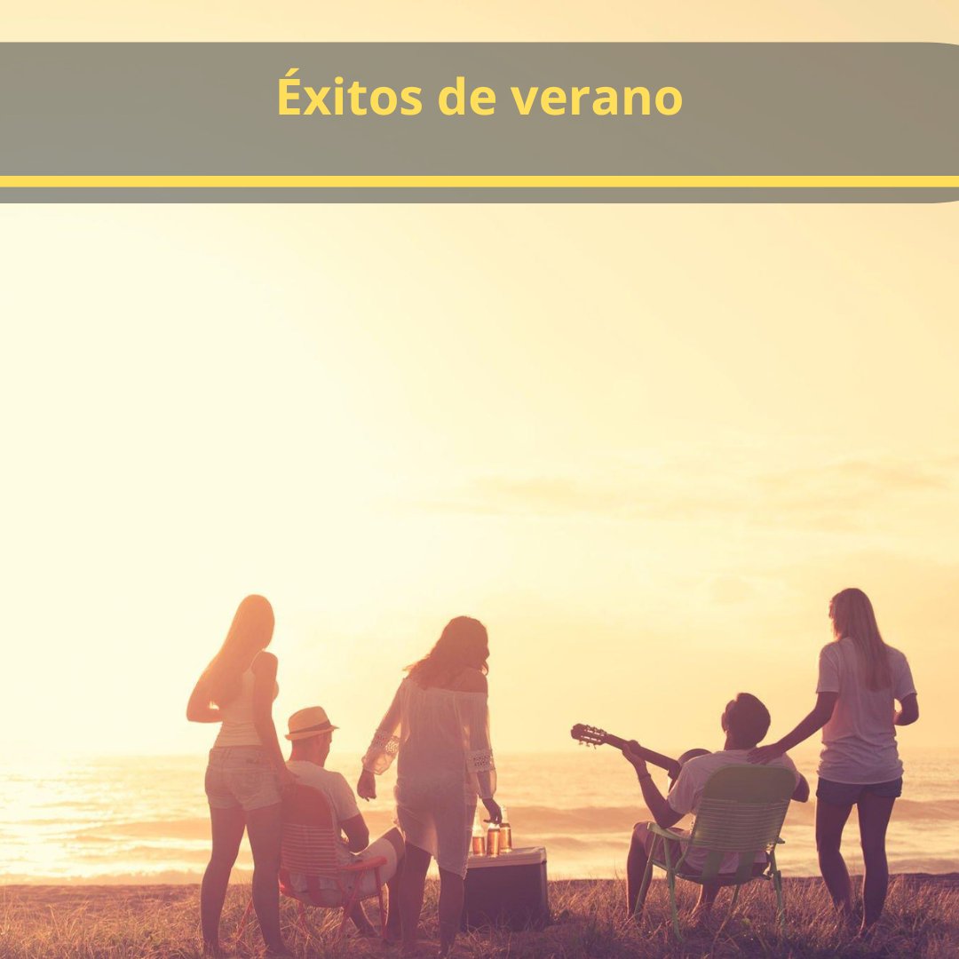 🎵🌞 ¡El #verano está aquí y con él llegan los éxitos musicales más candentes! 🔥🎶 Disfruta del sol y la playa con estas canciones top de la temporada. ¡Dale play y deja #quelamúsicateacompañe en tus mejores momentos veraniegos! 🎧💃