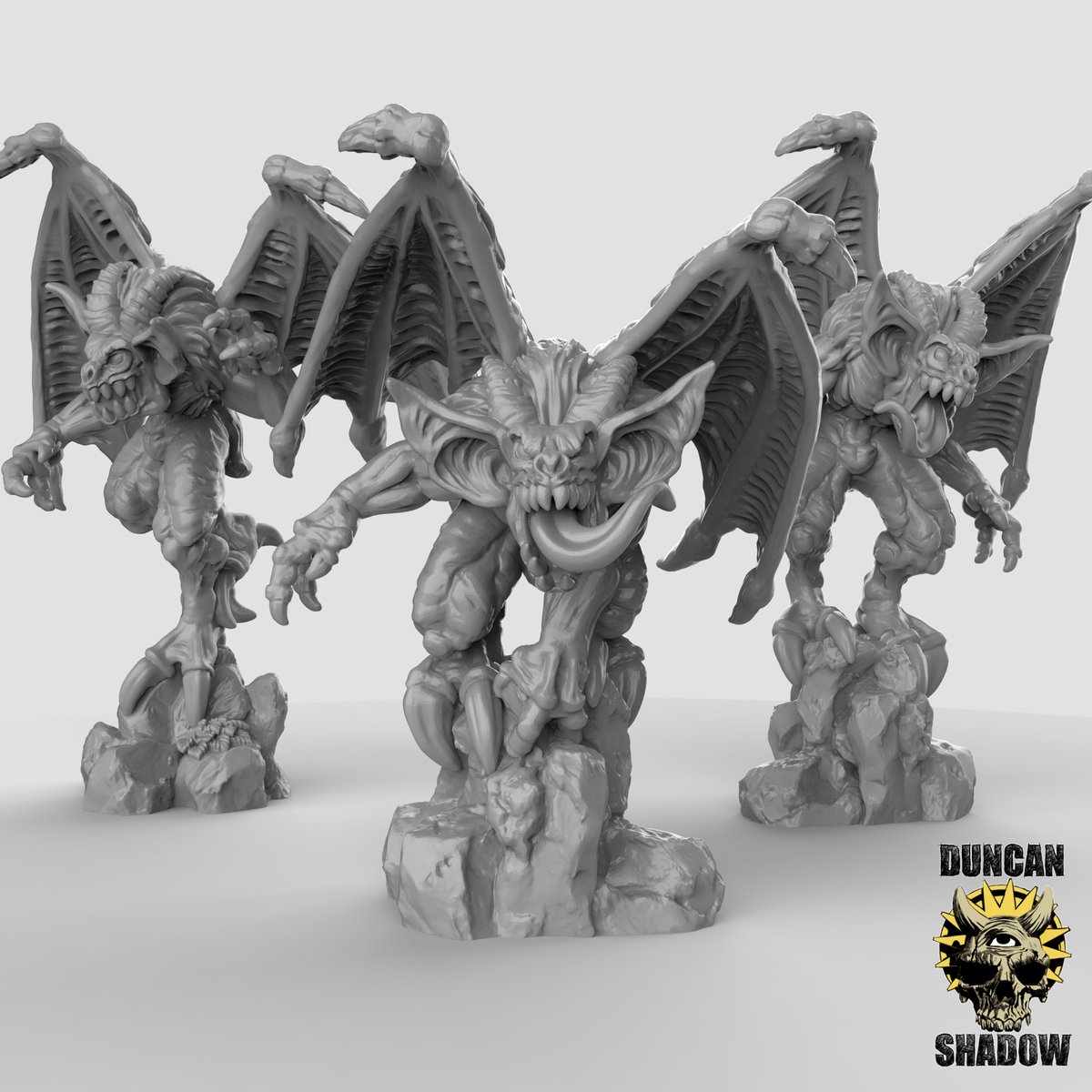 DuncanShadow's tweet image. MMF SUMMER SALE 
use code SUMMER23 
and get 50% off of anything in my MyMiniFactory store for a short time
Images of my sculpts of 
WoodWoads, Nabasu, and Banderhobbs 

#3dpriniting #myminifactory #dungeonsanddragons
