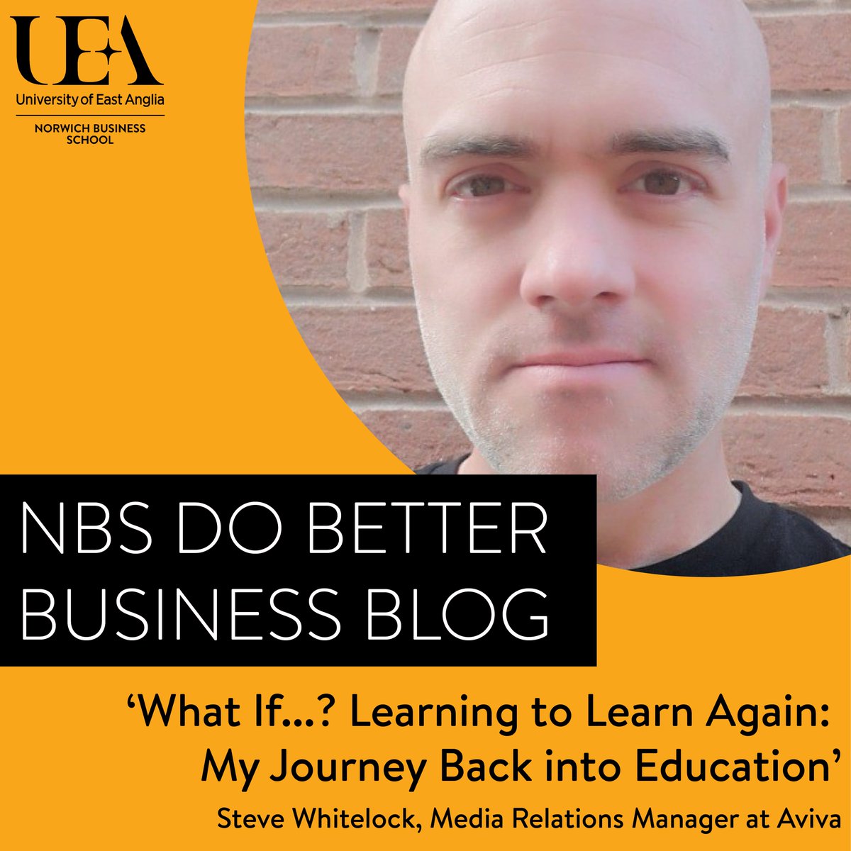 Steve Whitelock, Media Relations Manager at Aviva, recently undertook a Mini MBA at NBS. In this blog, Steve talks about his experience of going back into education after 30 years out of it, and how it kickstarted his desire to pursue it even further. shorturl.at/jptwZ