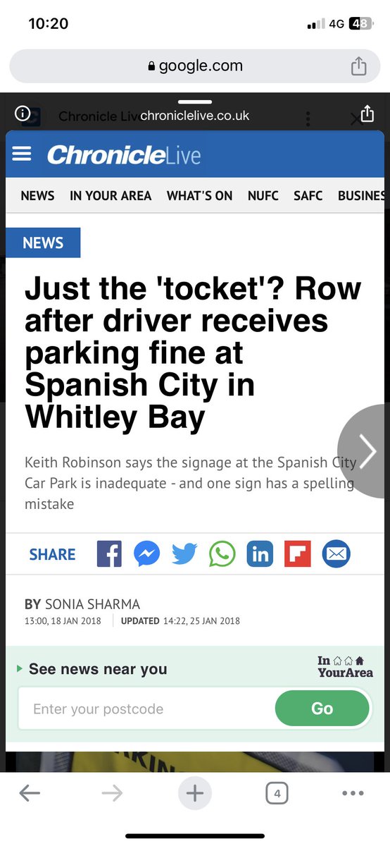 Well done @MySpanishCity @NTCouncilTeam @RingGo_parking one car park, two codes! 👏🏼👏🏼👏🏼 Both RingGo operated but payment for turning right not accepted for turning left! £100 fine. Signage is poor, £££ making strategy is clear. Any other young families hit? @ourwhitleybay AVOID