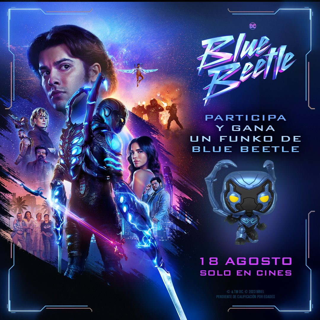 ocine_es's tweet image. ¡CONSIGUE UNO DE LOS 3 FUNKO POP! DE #BlueBeetle!
Para participar:
🐦 ¡Síguenos! (@ocine_es) 
🔁 RT 🗨 Menciona a la persona más fan de #DC qué conozcas
📃BBLL➡ bit.ly/45gZenK
📅 Finaliza el 30/8 📅