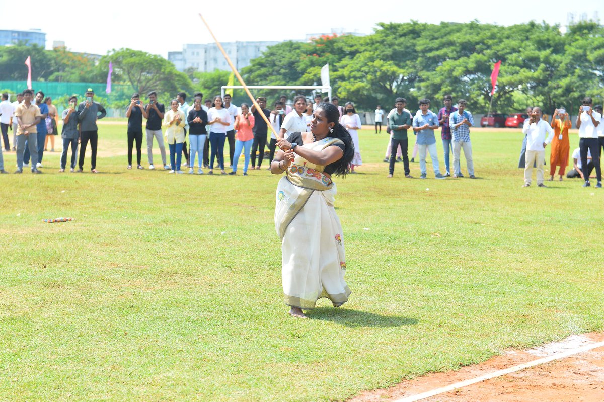 VC_SIMATS's tweet image. Independence Day 2023 celebrations: Spirit of Patriotism
Sportive, mesmerizing, and yet most adventurous formations by our students and faculty